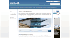 Desktop Screenshot of northantsdirectory.com